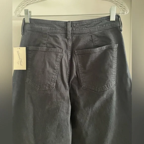 Univeral Thread High Rise Sailor Wide Leg  Ankle Jeans - Picture 3 of 4